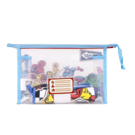 Necessaire c/ Acessórios AVENGERS Azul | Ref. 299.2500003404 Necessaire c/ Acessórios AVENGERS Azul | Ref. 299.2500003404