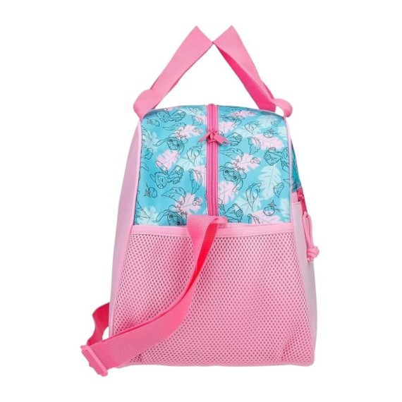 Saco de Viagem 40Cm STITCH Heart Rosa | Ref. 186.4983242