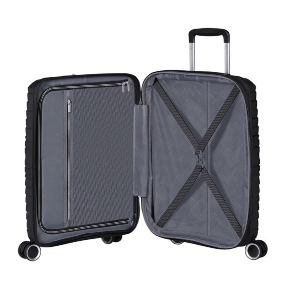 AMERICAN TOURISTER Mala de Cabine 55cm 4R Exp. Flytwist Areia | Ref. 92.155265-0614
