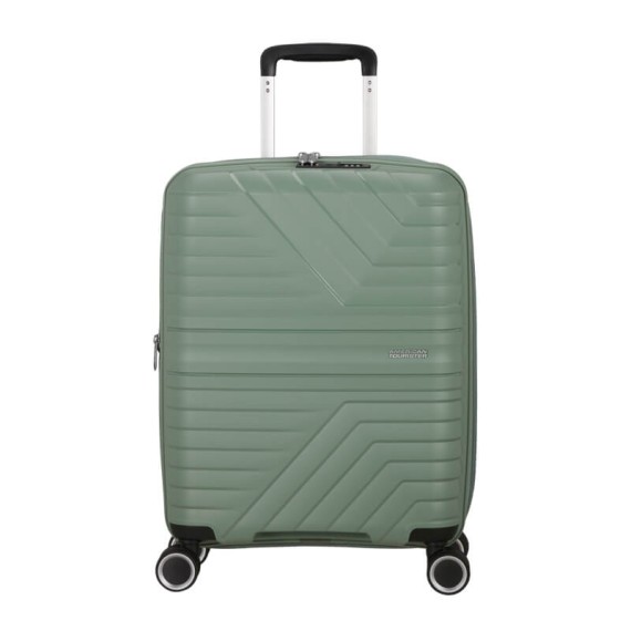 AMERICAN TOURISTER Mala de Cabine 55cm 4R Exp. Flytwist Verde Botânico | Ref. 92.155265-1128