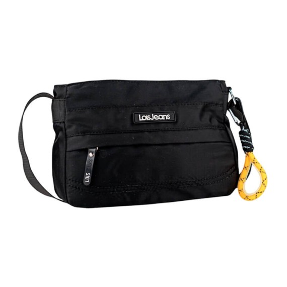 Bolsa de Tiracolo com Bolsos LOIS Ellen Preta | Ref. 237.32445701
