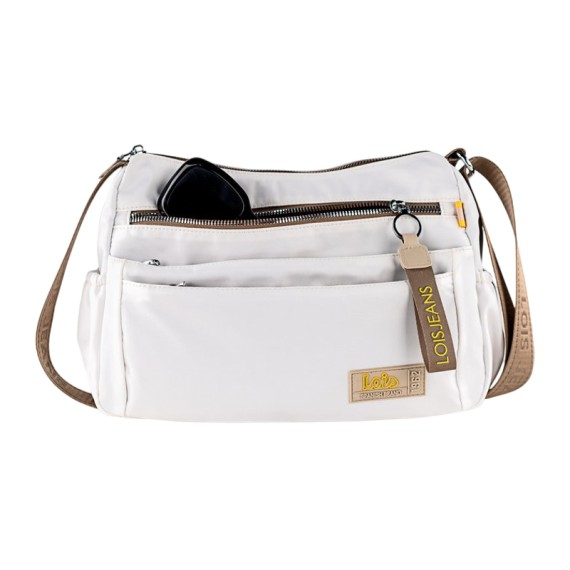 Bolsa de Tiracolo LOIS Aylmer Branca | Ref. 237.32595602