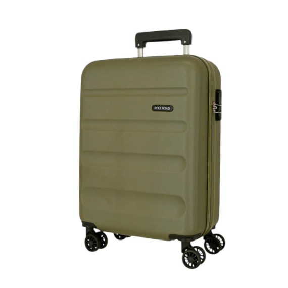 Mala de Cabine / Trolley 55cm 4 Rodas ROLL ROAD Flex Caqui | Ref. 186.584946HA