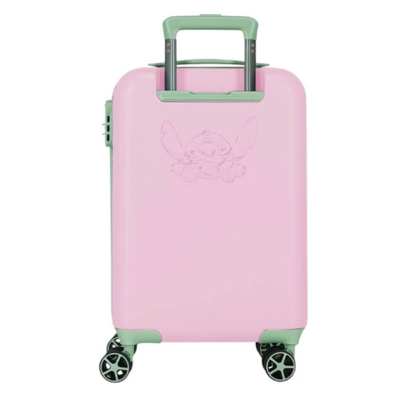 Mala de Cabine / Trolley 55cm 4R STITCH Traveling With Stitch Malva | Ref. 186.5448521