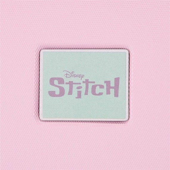 Mala de Cabine / Trolley 55cm 4R STITCH Traveling With Stitch Malva | Ref. 186.5448521