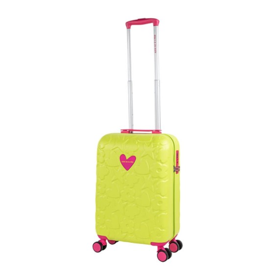 Trolley de Cabine 55cm 4R AGATHA RUIZ DE LA PRADO Iconic Verde Pistacho | Ref. 237.13505002