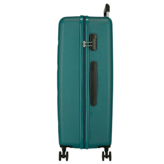 Mala de Viagem / Trolley Grande 75cm 4R ROLL ROAD Flex Verde | Ref. 186.584946IC
