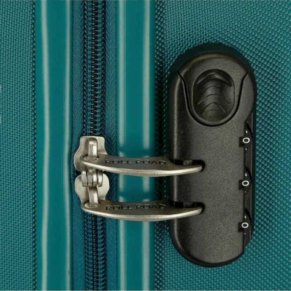 Mala de Viagem / Trolley Grande 75cm 4R ROLL ROAD Flex Verde | Ref. 186.584946IC