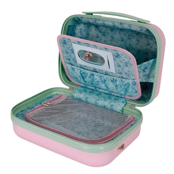 Necessaire Adaptável STITCH Traveling With Stitch Malva | Ref. 186.5443921