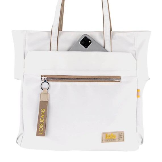 Saco de Ombro LOIS Aylmer Branco | Ref. 237.32598102