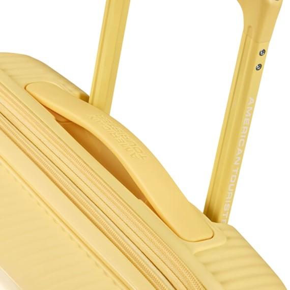 AMERICAN TOURISTER Mala de Cabine 55cm 4R Exp. Soundbox Amarelo Pastel | Ref. 92.88472-1661