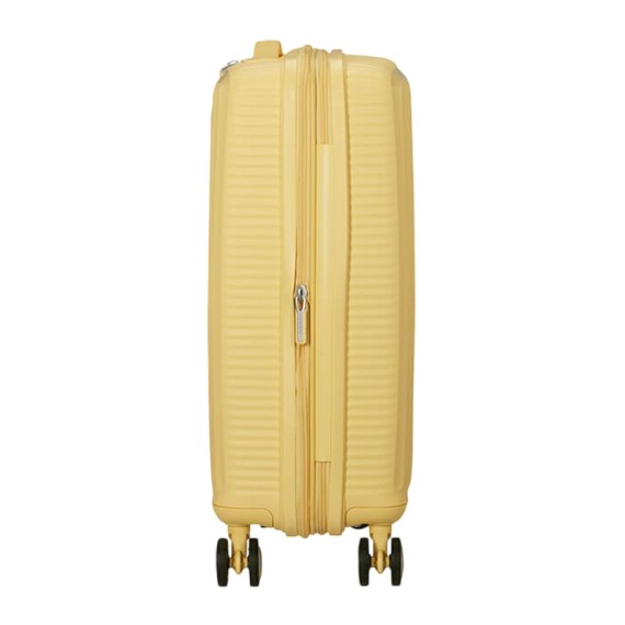 AMERICAN TOURISTER Mala de Cabine 55cm 4R Exp. Soundbox Amarelo Pastel | Ref. 92.88472-1661