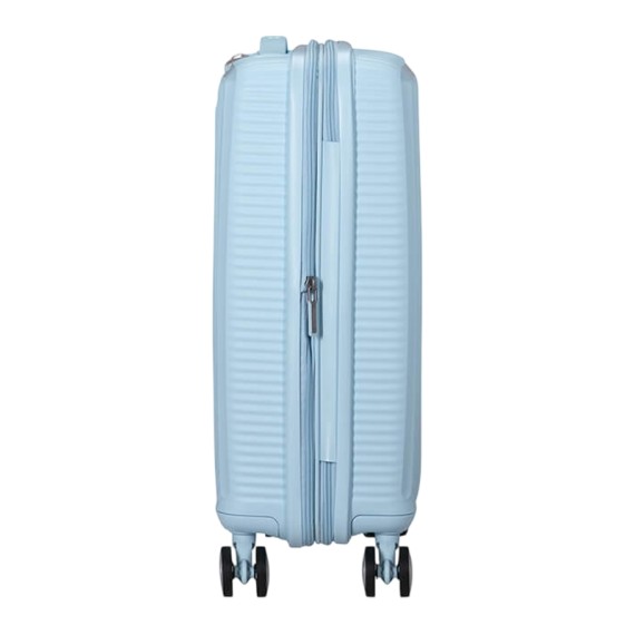 AMERICAN TOURISTER Mala de Cabine 55cm 4R Exp. Soundbox Azul Pastel | Ref. 92.88472-8365