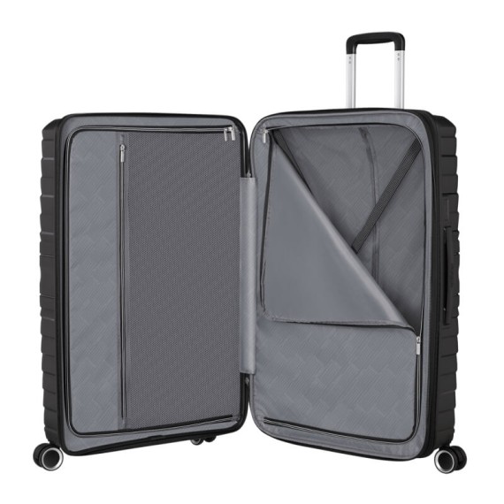 AMERICAN TOURISTER Mala Viagem Grande 78cm 4R Exp. Flytwist Preta | Ref. 92.155267-0614