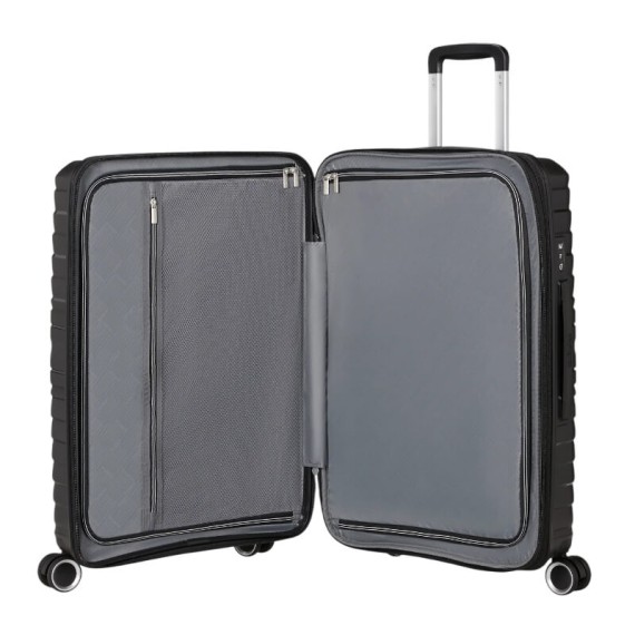 AMERICAN TOURISTER Mala Viagem Grande 78cm 4R Exp. Flytwist Preta | Ref. 92.155267-0614