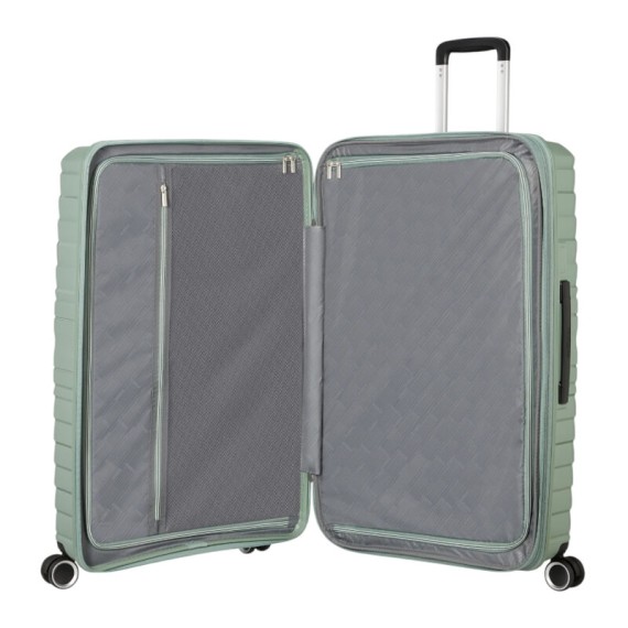 AMERICAN TOURISTER Mala Viagem Grande 78cm 4R Exp. Flytwist Verde | Ref. 92.155267-1128