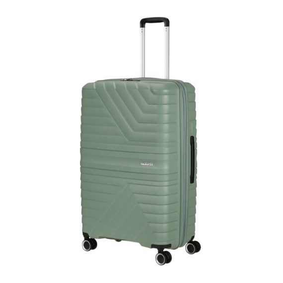 AMERICAN TOURISTER Mala Viagem Grande 78cm 4R Exp. Flytwist Verde | Ref. 92.155267-1128
