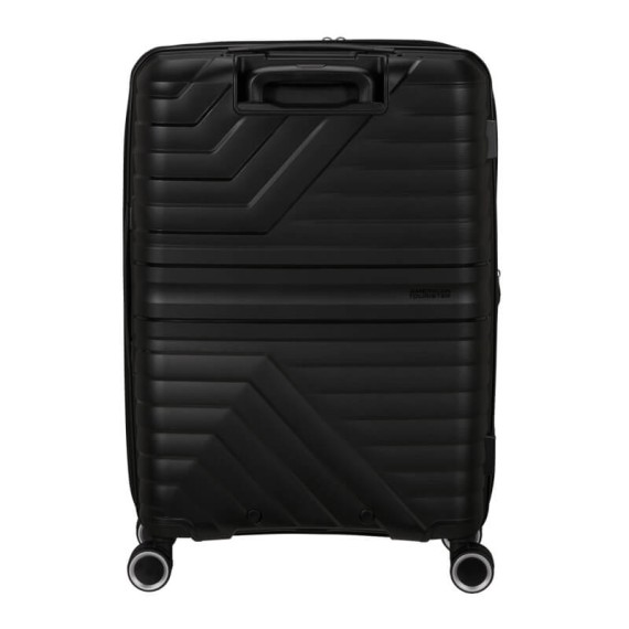 AMERICAN TOURISTER Mala Viagem Média 67cm 4R Exp. Flytwist Preta | Ref. 92.155266-0614