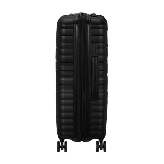 AMERICAN TOURISTER Mala Viagem Média 67cm 4R Exp. Flytwist Preta | Ref. 92.155266-0614