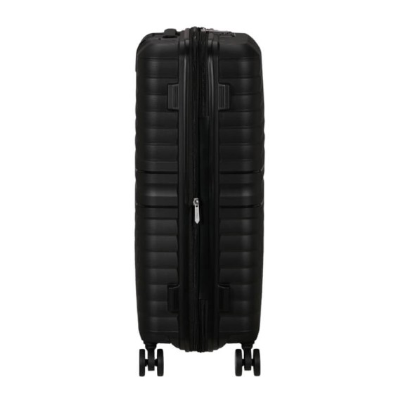 AMERICAN TOURISTER Mala Viagem Média 67cm 4R Exp. Flytwist Preta | Ref. 92.155266-0614