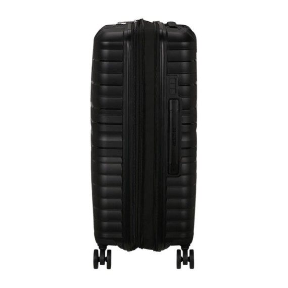 AMERICAN TOURISTER Mala Viagem Média 67cm 4R Exp. Flytwist Preta | Ref. 92.155266-0614