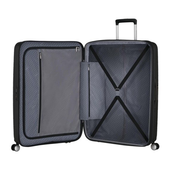 AMERICAN TOURISTER Mala Gigante 80cm 4R Exp. Soundbox Preta | Ref. 92.156799-1027