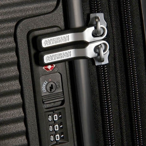 AMERICAN TOURISTER Mala Gigante 80cm 4R Exp. Soundbox Preta | Ref. 92.156799-1027