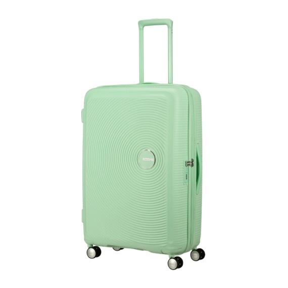 AMERICAN TOURISTER Mala Grande 77cm 4R Exp. Soundbox Verde Pastel | Ref. 92.88474-1658