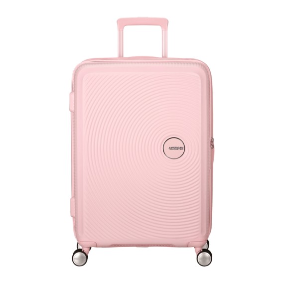 AMERICAN TOURISTER Mala Média 67cm 4R Exp. Soundbox Rosa Pastel | Ref. 92.88473-8959