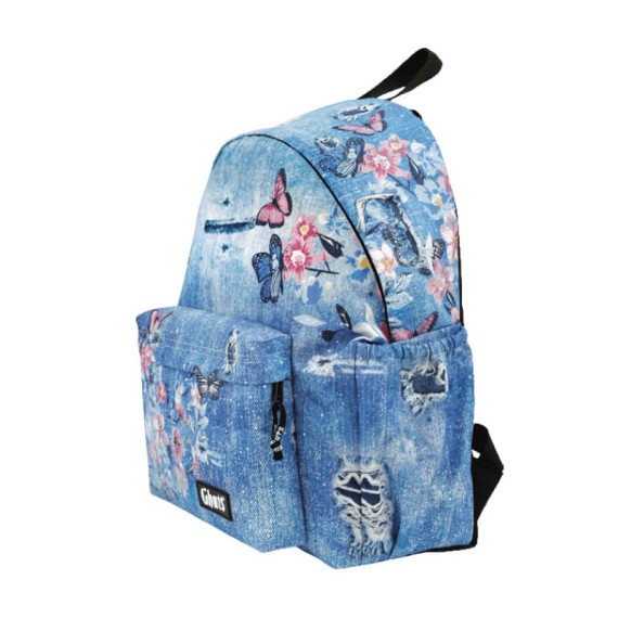 GHUTS Mochila Clássica GH211 P18 Denim Trend 2112518 | Ref. 294.2521118 GHUTS Mochila Clássica GH211 P18 Denim Trend 2112518 | Ref. 294.2521118