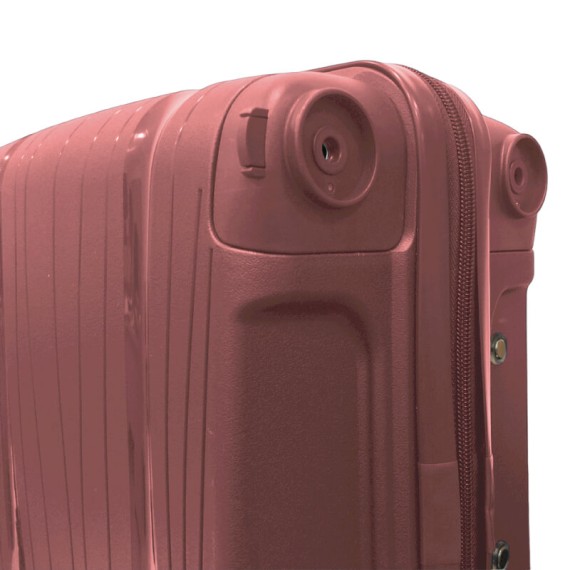 Mala de Cabine / Trolley 45cm 4R. Amovíveis Easyjet 22 Rosa | Ref. 337.22RO