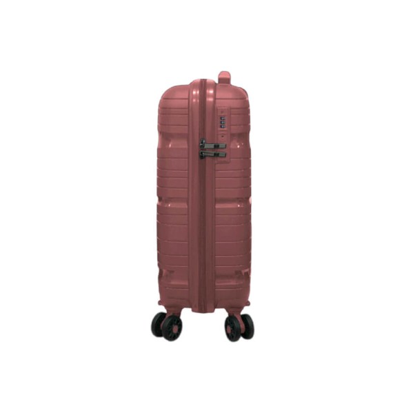 Mala de Cabine / Trolley 45cm 4R. Amovíveis Easyjet 22 Rosa | Ref. 337.22RO