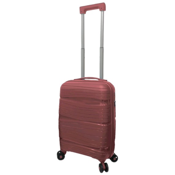 Mala de Cabine / Trolley 45cm 4R. Amovíveis Easyjet 22 Rosa | Ref. 337.22RO