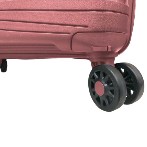 Mala de Cabine / Trolley 45cm 4R. Amovíveis Easyjet 22 Rosa | Ref. 337.22RO