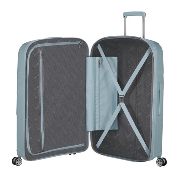 AMERICAN TOURISTER Mala Grande 77cm 4R Exp. StarVibe Blue Speckles | Ref. 92.155764-A674 AMERICAN TOURISTER Mala Grande 77cm 4R Exp. StarVibe Blue Speckles | Ref. 92.155764-A674