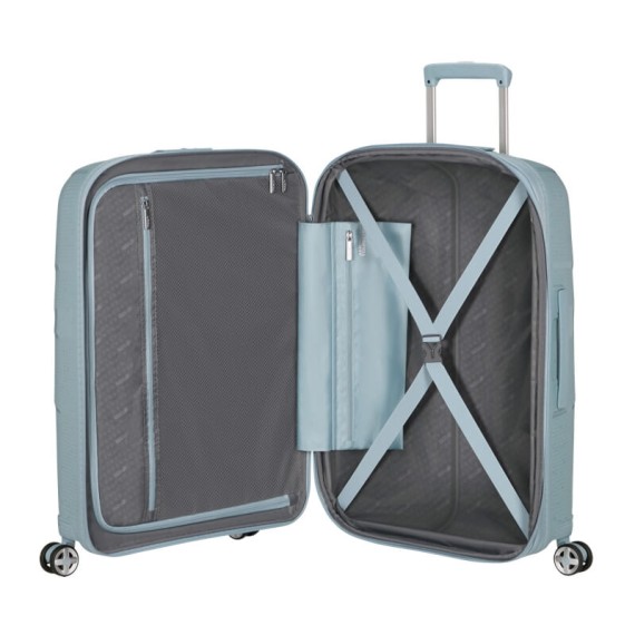 AMERICAN TOURISTER Mala Média 67cm 4R Exp. StarVibe Bleue Speckles | Ref. 92.155763-A674 AMERICAN TOURISTER Mala Média 67cm 4R Exp. StarVibe Bleue Speckles | Ref. 92.155763-A674