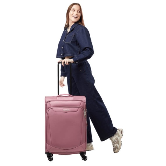 AMERICAN TOURISTER Mala Média 69cm 4R Exp. SummerRide Rosa Lilás | Ref. 92.149499-A577