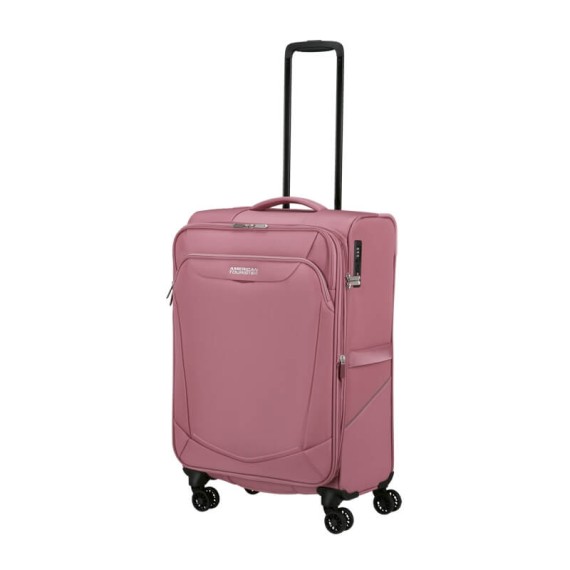 AMERICAN TOURISTER Mala Média 69cm 4R Exp. SummerRide Rosa Lilás | Ref. 92.149499-A577