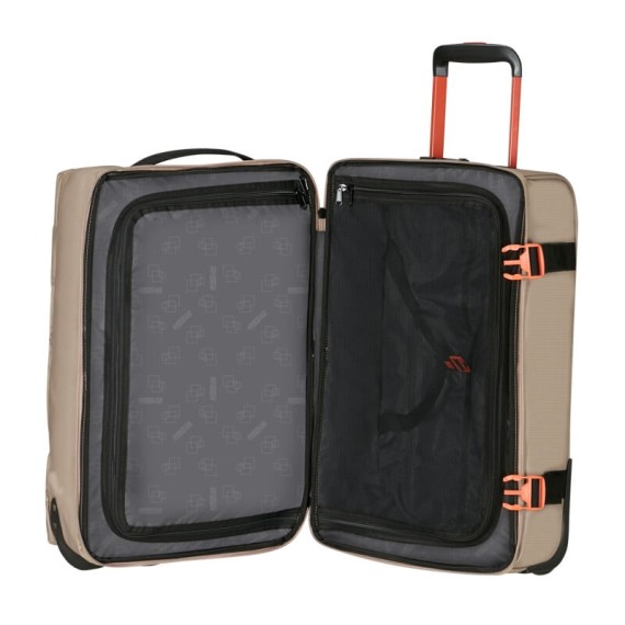 AMERICAN TOURISTER Saco de Viagem 55cm 2R Urban Track Bege/Laranja | Ref. 92.150027-2366