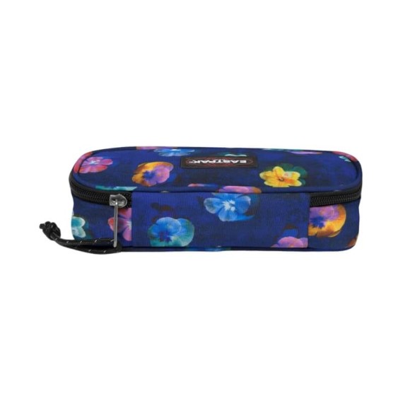 Estojo Escolar EASTPAK Oval Single Flower Blur Navy | Ref. 267.357172O4