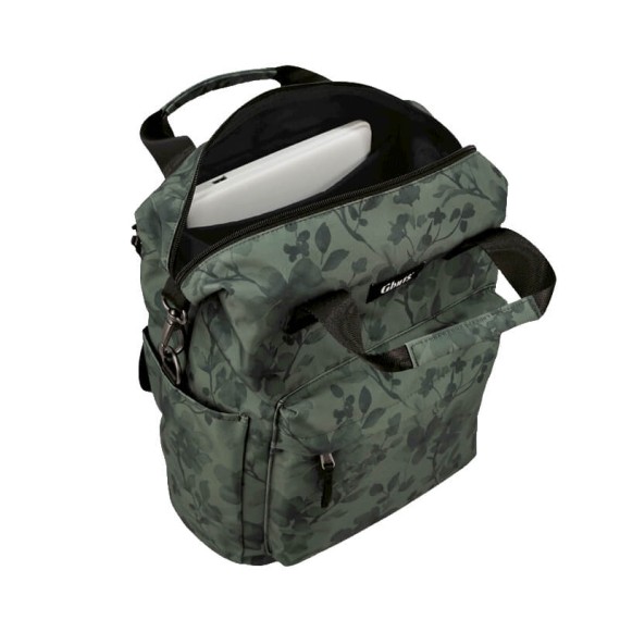 GHUTS Mochila/Mala para Portátil GV230 L16 Floral Green 2302516 | Ref. 294.2523016