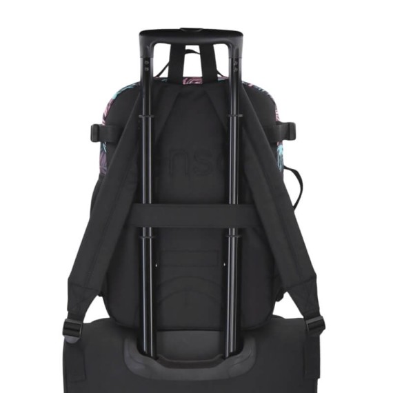 Mochila Escolar/Cabine 40x28x20 cm Vueling/Wizz ENSO Fleur Folhas | Ref. 186.9872624