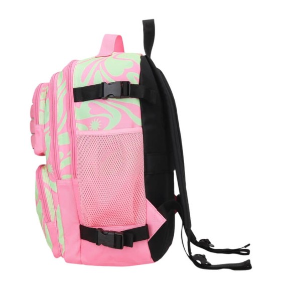 Mochila Escolar/Cabine 40x28x20 cm Vueling/Wizz ENSO Fleur Psychedelic | Ref. 186.9872623