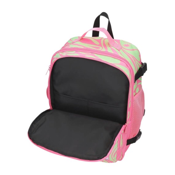 Mochila Escolar/Cabine 40x28x20 cm Vueling/Wizz ENSO Fleur Psychedelic | Ref. 186.9872623