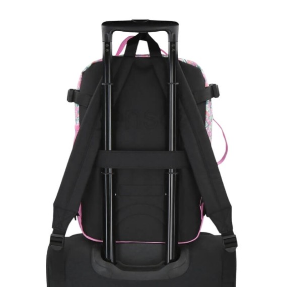 Mochila Escolar/Cabine 40x28x20 cm Vueling/Wizz ENSO Fleur Spring | Ref. 186.9872625