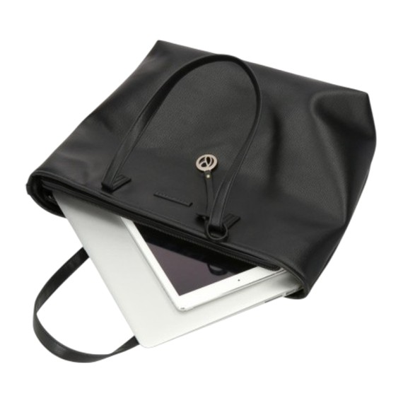 Saco de Ombro para Portátil/Tablet PEPE JEANS Elia Preto | Ref. 186.7947531 Saco de Ombro para Portátil/Tablet PEPE JEANS Elia Preto | Ref. 186.7947531