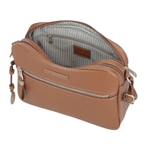 Bolsa de Tiracolo 2C PEPE JEANS Elia Castanha | Ref. 186.7945432