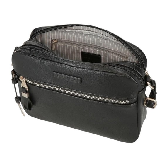 Bolsa de Tiracolo 2C PEPE JEANS Elia Preta | Ref. 186.7945431