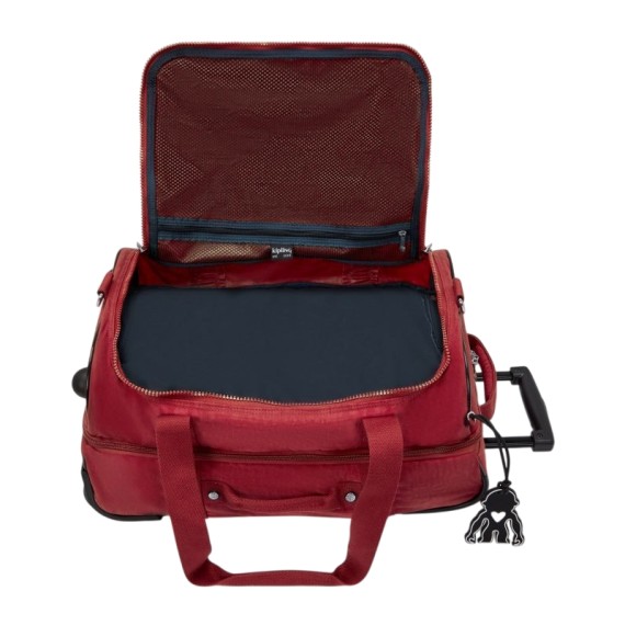 Mala de Cabine / Trolley 54cm 2R KIPLING Teagan US Funky Red | Ref. 187.40KI40514SS