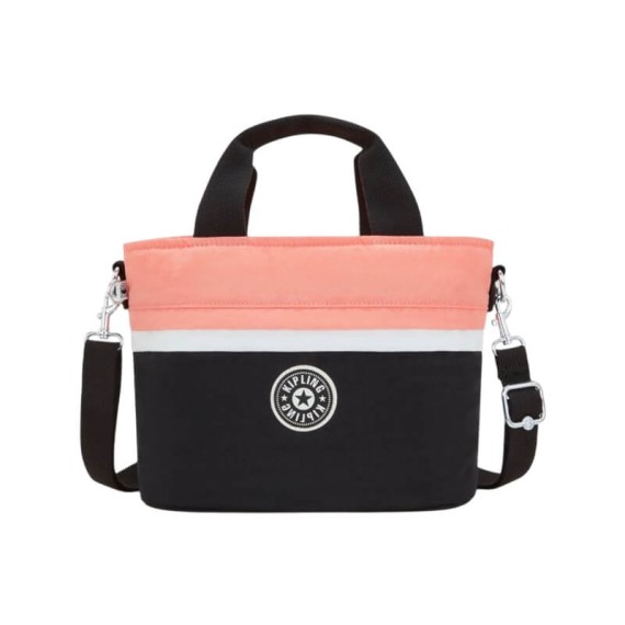 Mala de Duas Alças KIPLING Minta Jazzy Black Block | Ref. 187.40KI63704RV